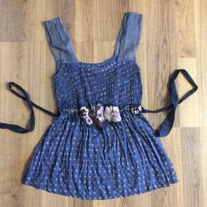 Free People Babydoll Top